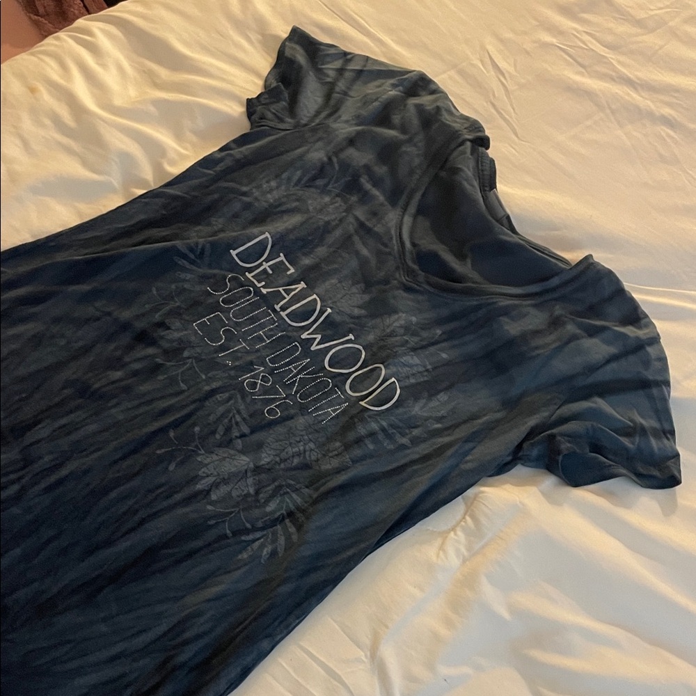 Deadwood Graphic Tee - Navy